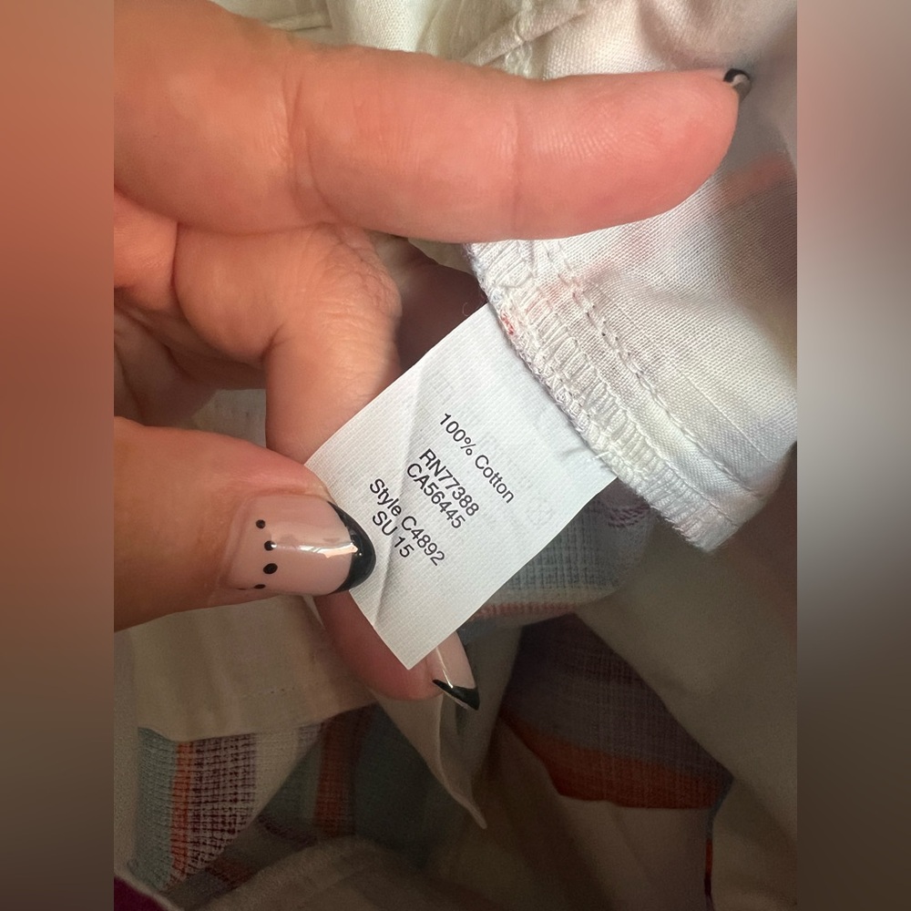 J.Crew High-Rise Striped Cotton Shorts - Picture 8 of 8